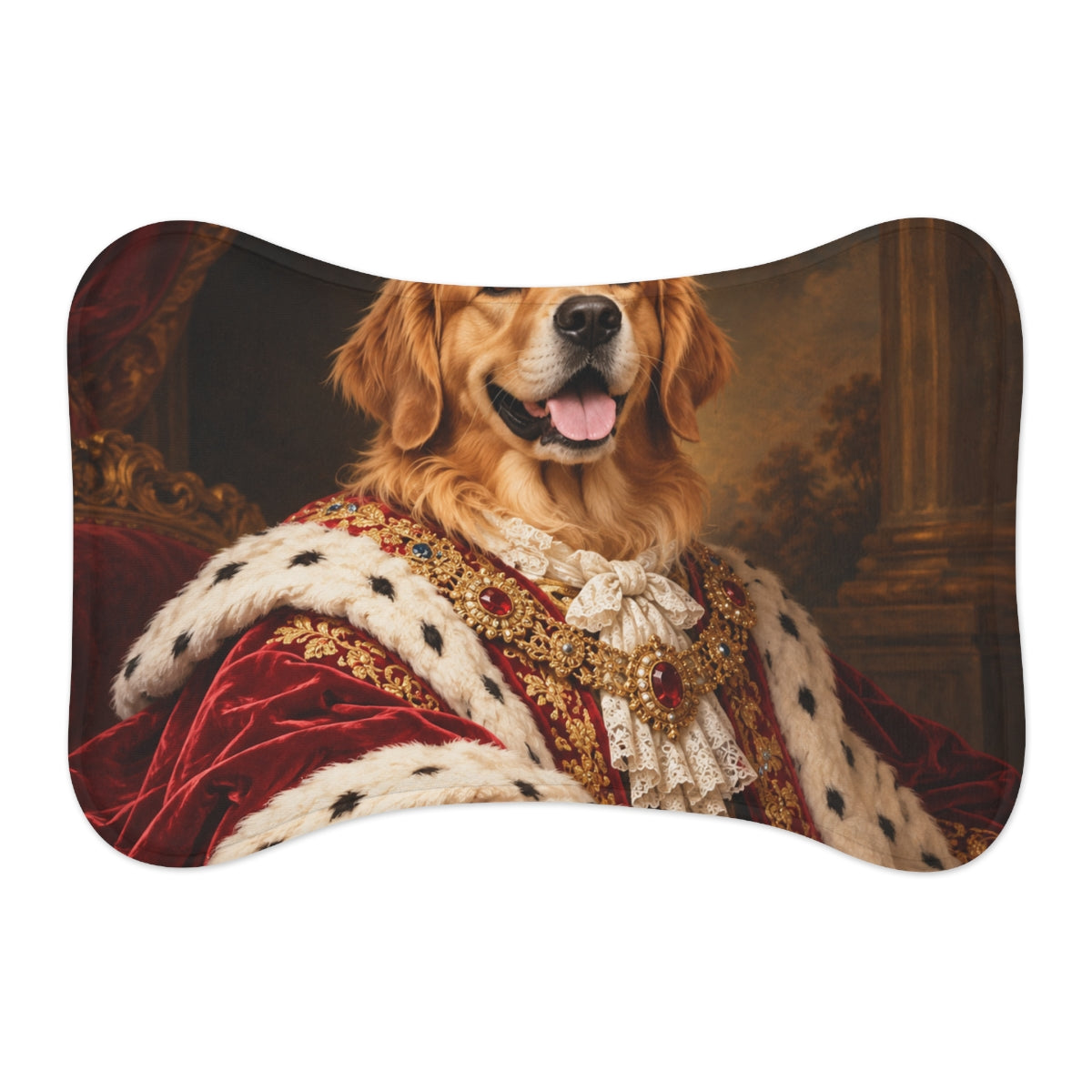 Portrait Feeding Mat — Paw & Wall