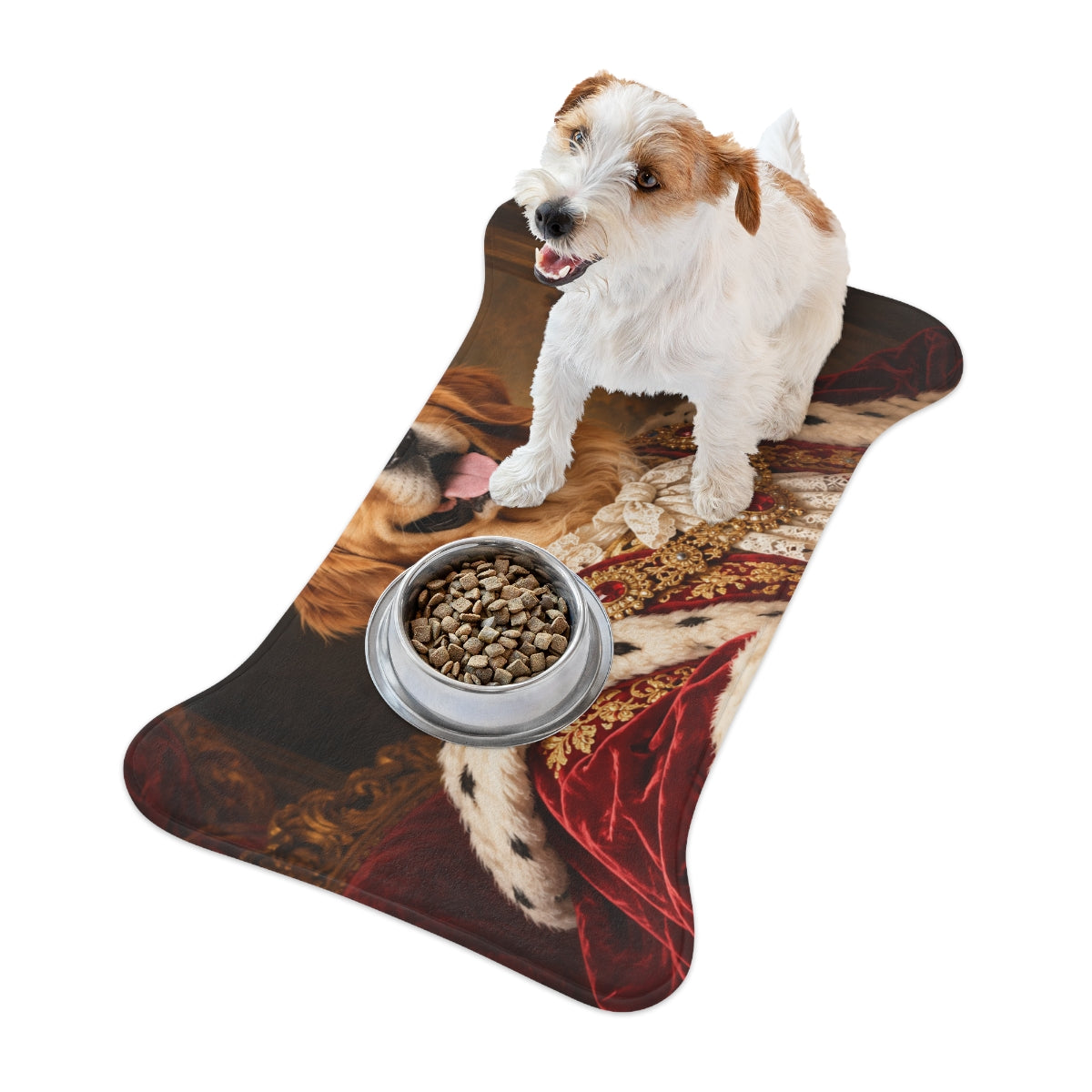 Portrait Feeding Mat — Paw & Wall