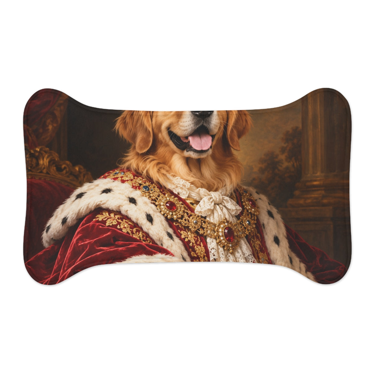 Portrait Feeding Mat — Paw & Wall