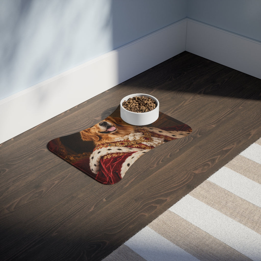 Portrait Feeding Mat — Paw & Wall